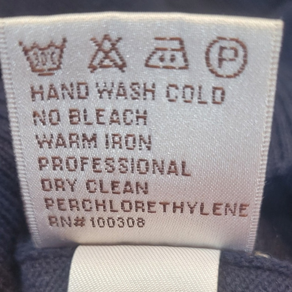 Peter Millar 100% Merino Wool Pullover Sweater Vest Mens XL Blue - Picture 6 of 8